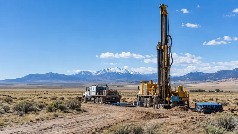 Private well drilling and rural water supply development on acreage in Costilla County Colorado